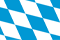 Flagge von bayern